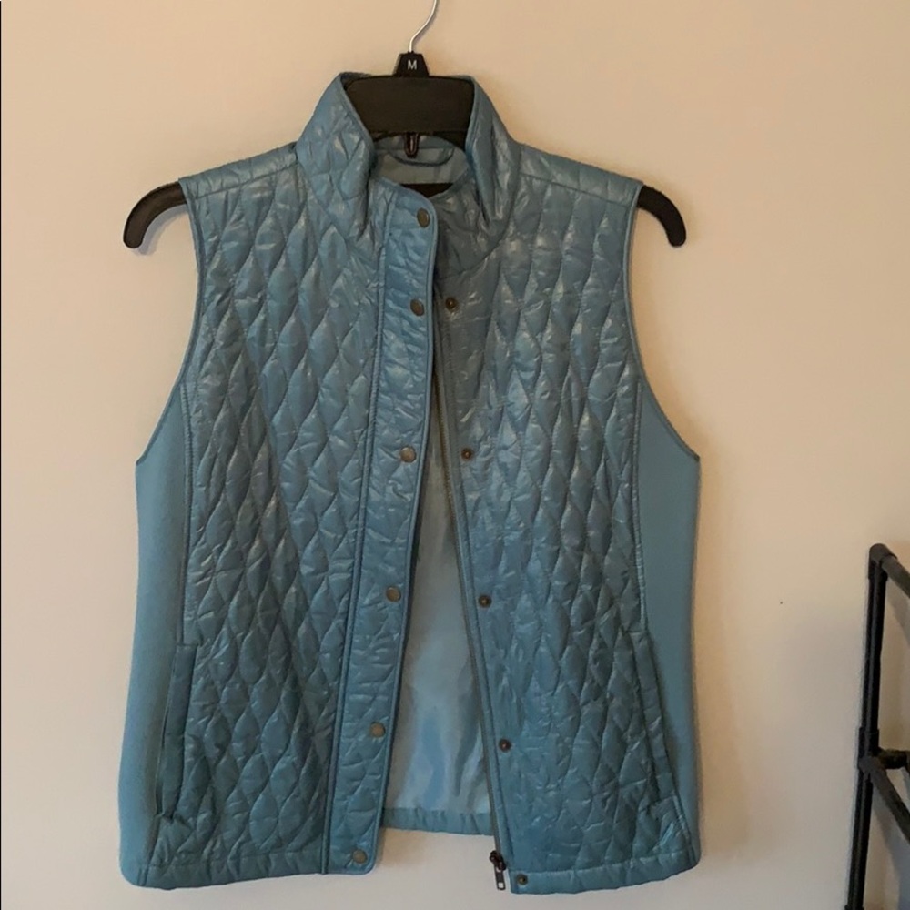 Teal vest